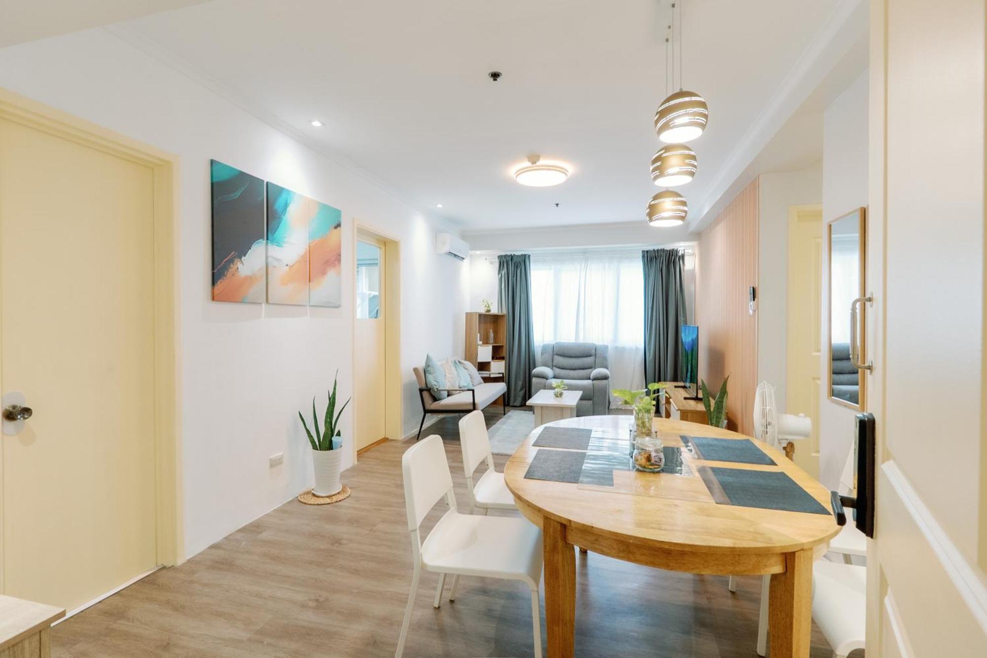Cozy 2-Bedroom At South Of Market Soma Bgc Near Sm Aura, Market! Market! & Bonifacio High Street Taguig Exteriér fotografie